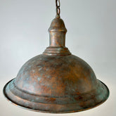 Pendant Light, Faux Copper